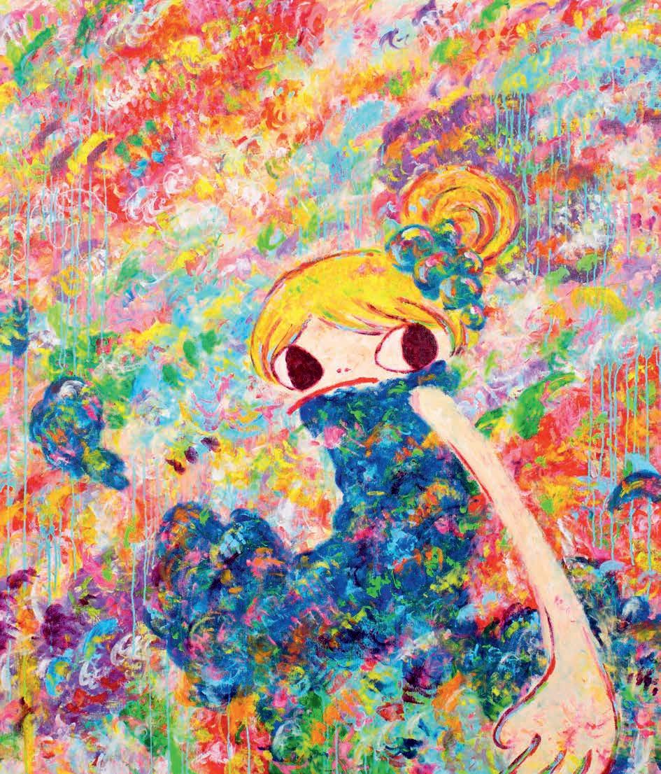 ロッカクアヤコ　フラワーベース ロッカクアヤコ(Ayako Rokkaku)「無題1」ART GALLERY M