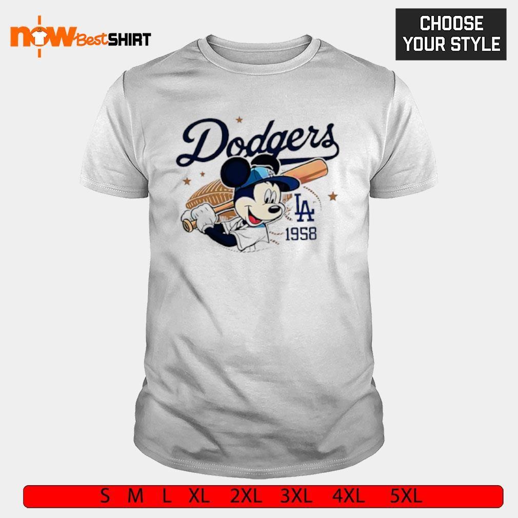 2020 World Mickey Mouse Dodgers Shirt Los Angeles Dodgers 2020
