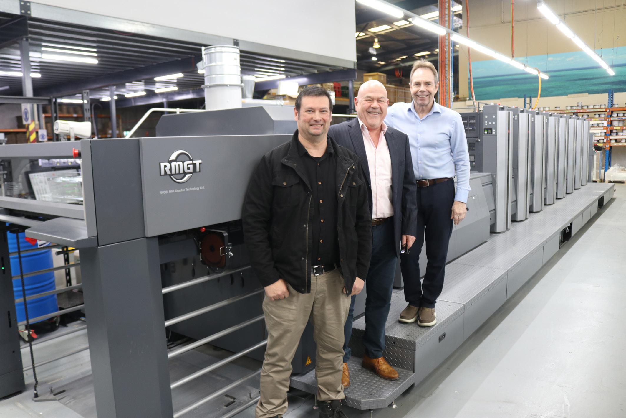 COVER STORY: CCS PACKAGING INSTALLS RYOBI RMGT 970 7 COLOUR OFFSET PRESS FROM CYBER