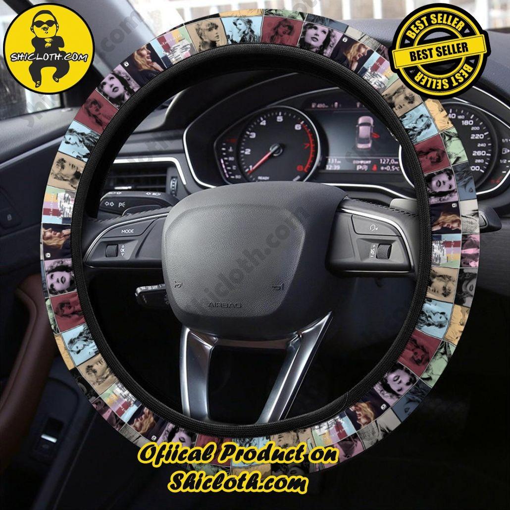 Custom Steering Wheel Cover – Personalized With Your Image Or Text, Anti-Slip Rubber Cover (Style 2)
