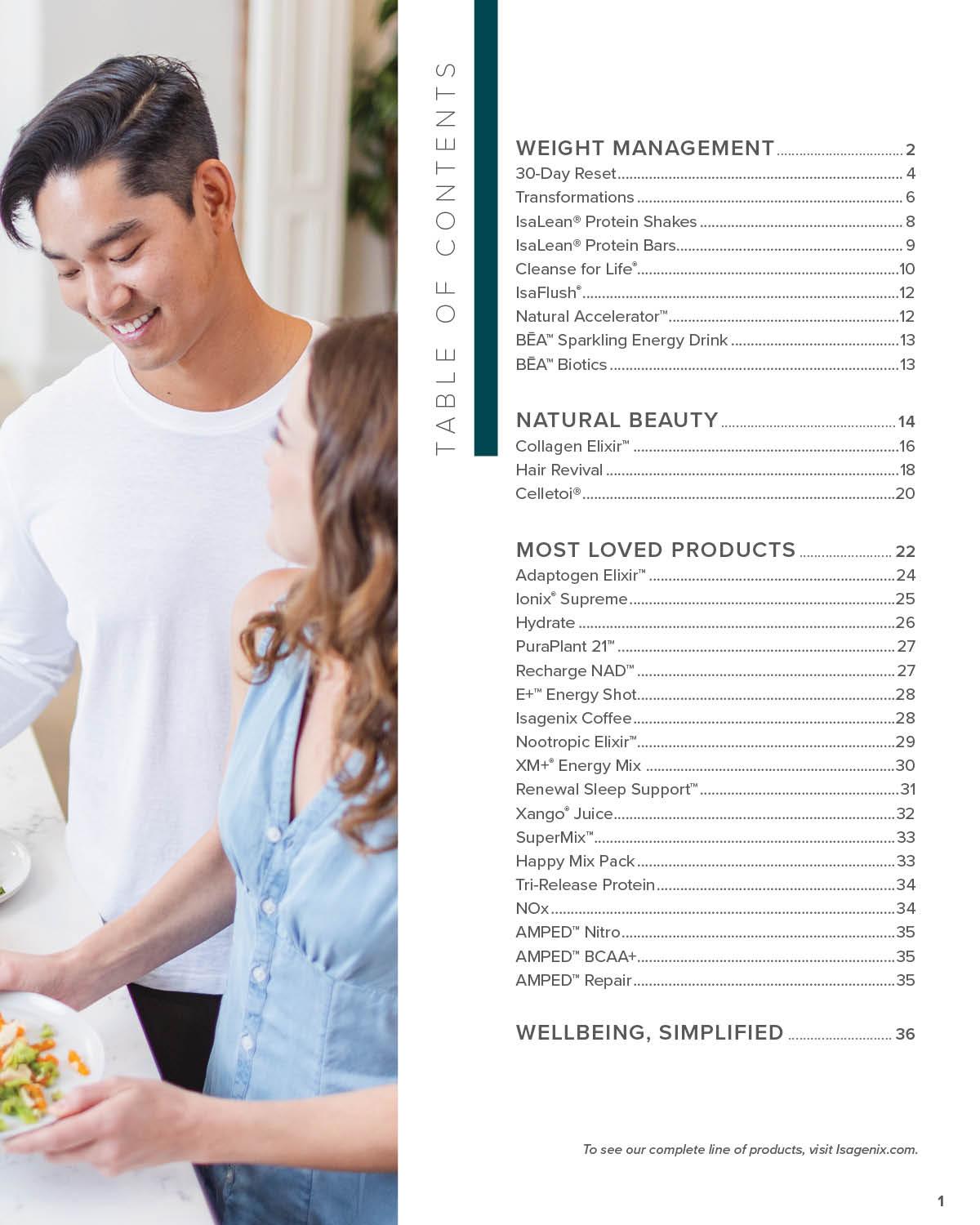 Isagenix Product Guide by Isagenix Issuu