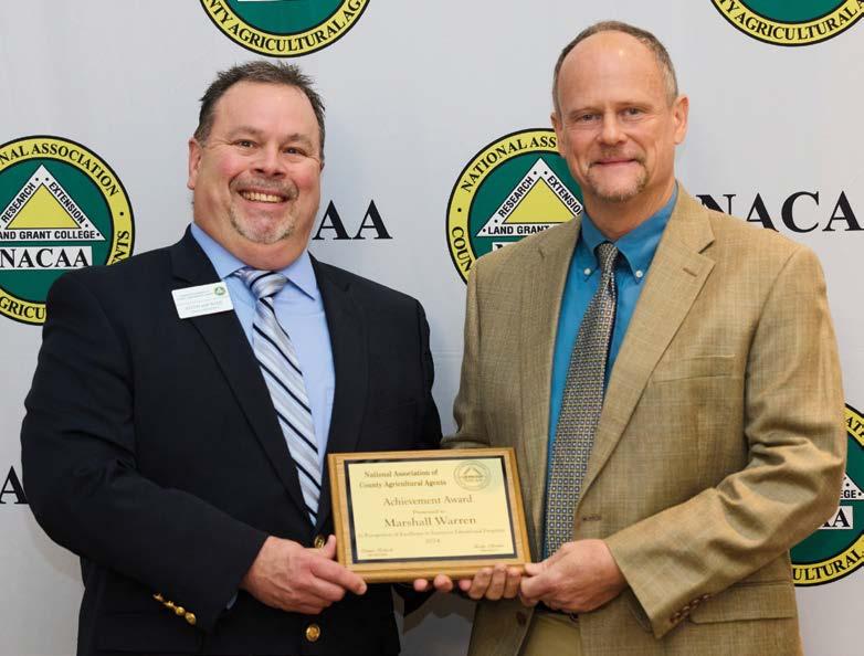 Cover for Johnston County men honored by National Association of County Agriculture Agents