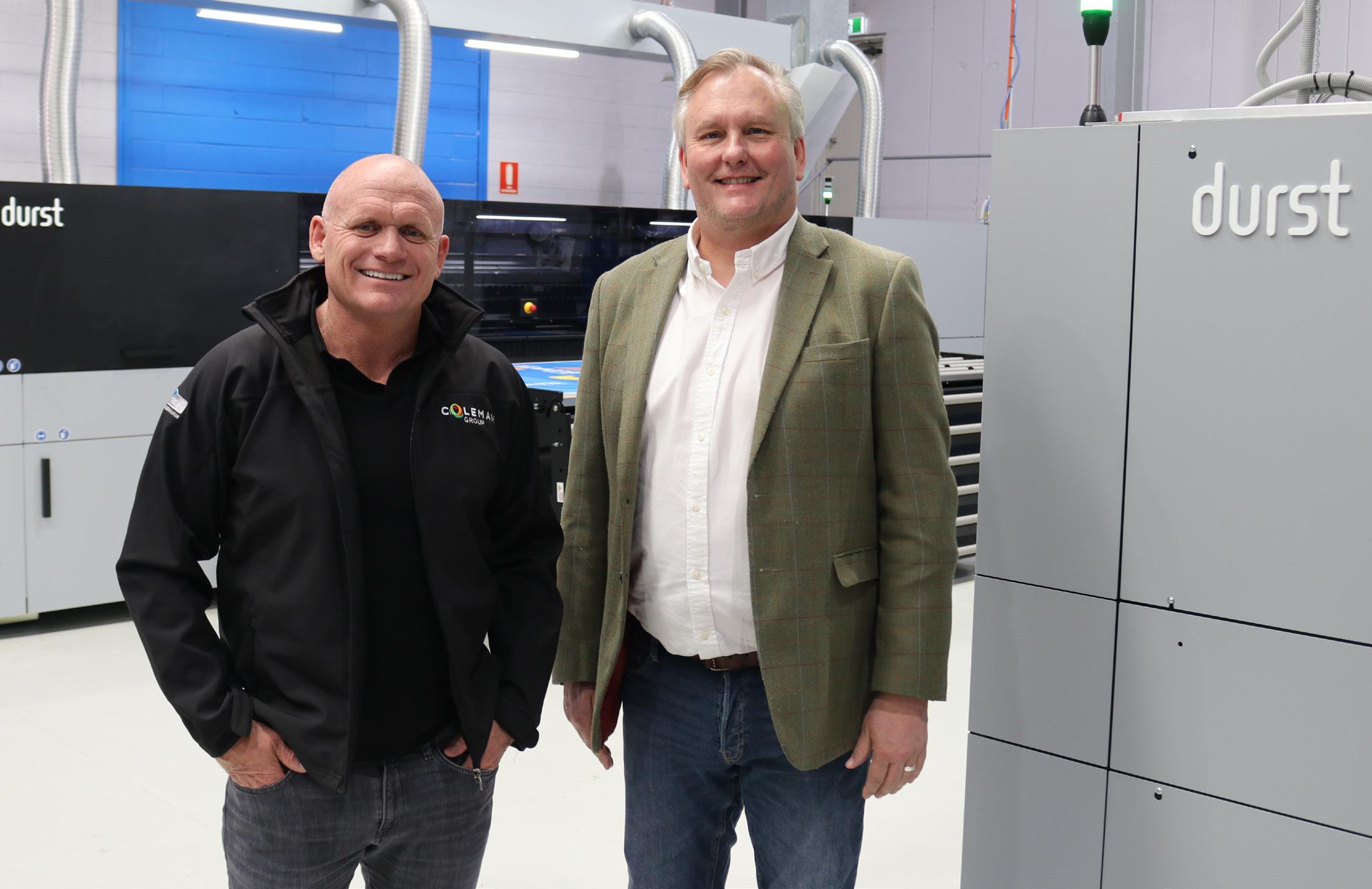 COVER STORY: COLEMAN GROUP INSTALLS FIFTH DURST MACHINE IN SYDNEY