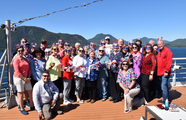 Alumni Association takes Alaskan cruise