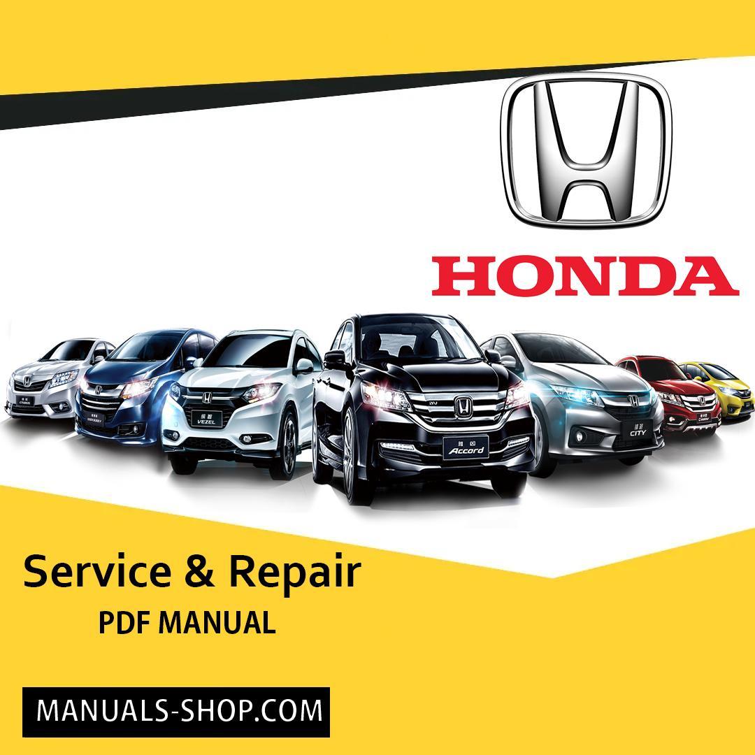 2000 HONDA ACCORD REPAIR MANUAL FREE DOWNLOAD visual data 7