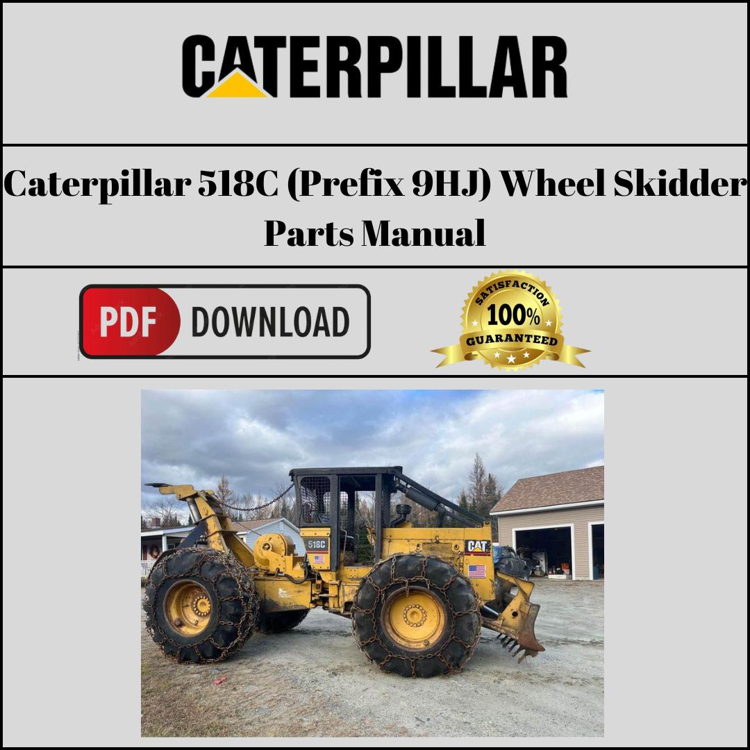 Download Caterpillar 518C (Prefix 9HJ) Wheel Skidder Parts Manual by ...