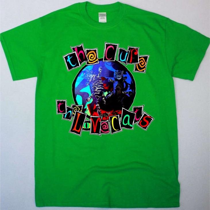 The Cure 1983 Love Cats & Album T-Shirt: Iconic 80s Band