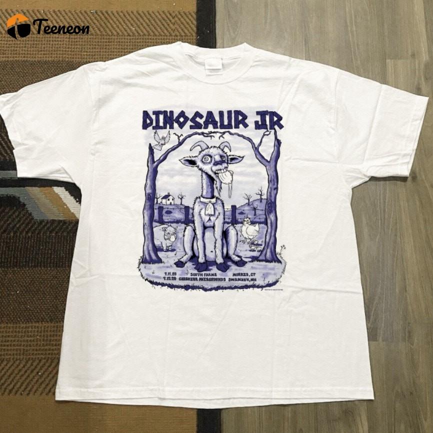 Dinosaur Jr Goat T-Shirt: Unique Stylish Dinosaur and Goat