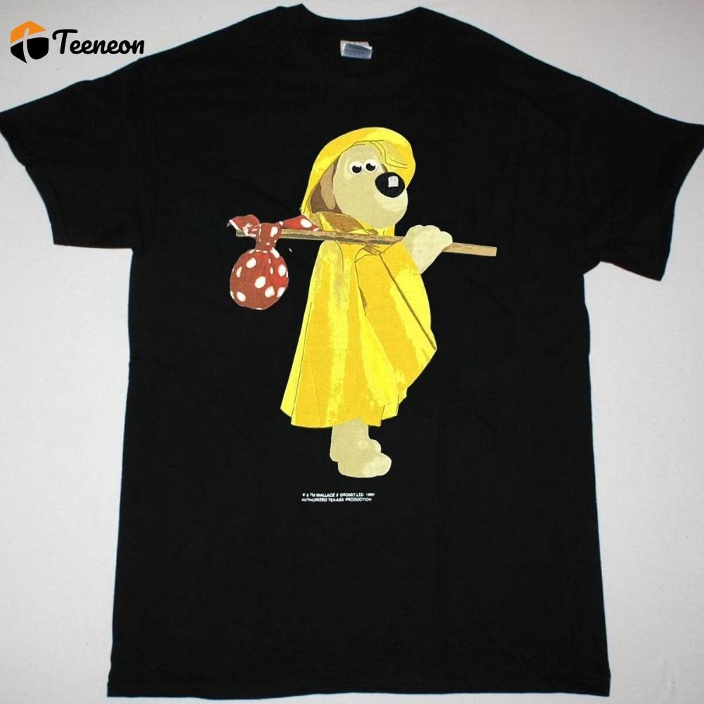 90s 00s delta Wallace and Gromit Tシャツ 90 s Retro Style Wallace & Gromit T-Shirt - Cartoon