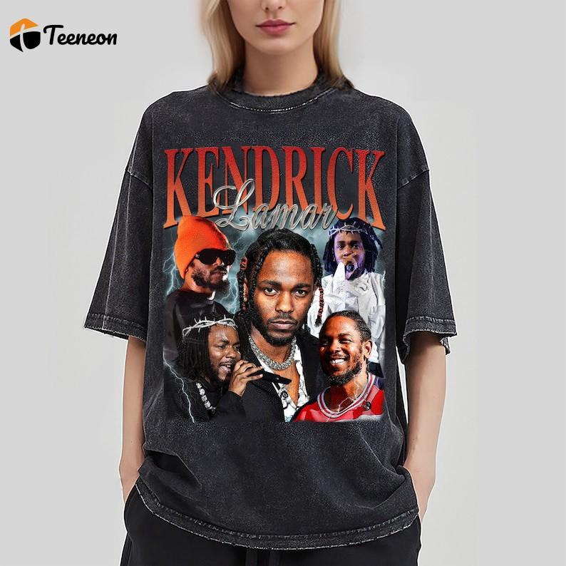 Kendrick Lamar “KL'18” Tシャツ Kendrick Lamar | Kendrick Lamar Shirt | Rap Shirt | B1Clothing
