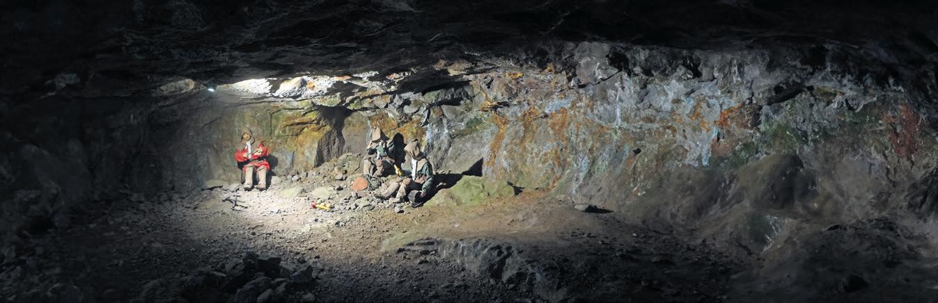 Bats, ghosts, baby gemstones: Fun at Fischbach Copper Mine