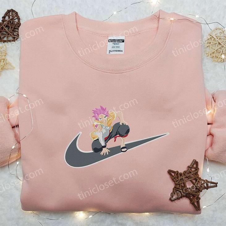 Natsu Dragneel x Nike Swoosh Anime Hoodie & Fairy Tail