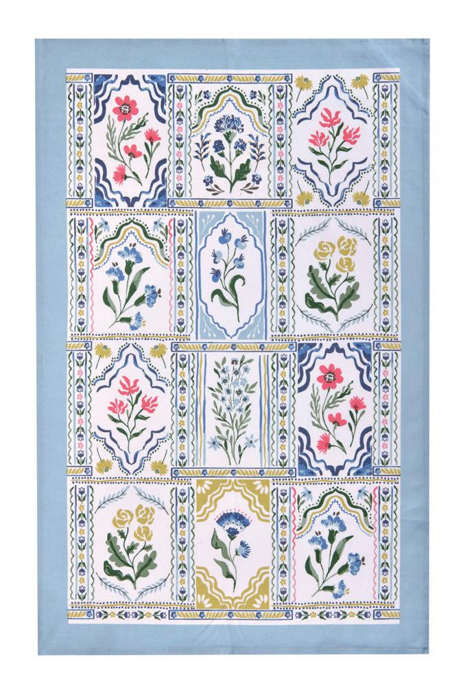 Ulster Weavers Borsa In Cotone Con Tracolla – Homegrown, Multicolore, 28x29 Cm, Tracolla 48 Cm, Rivestimento In Tela Cerata Opaca, Lavabile Con Panno, Regalo Originale