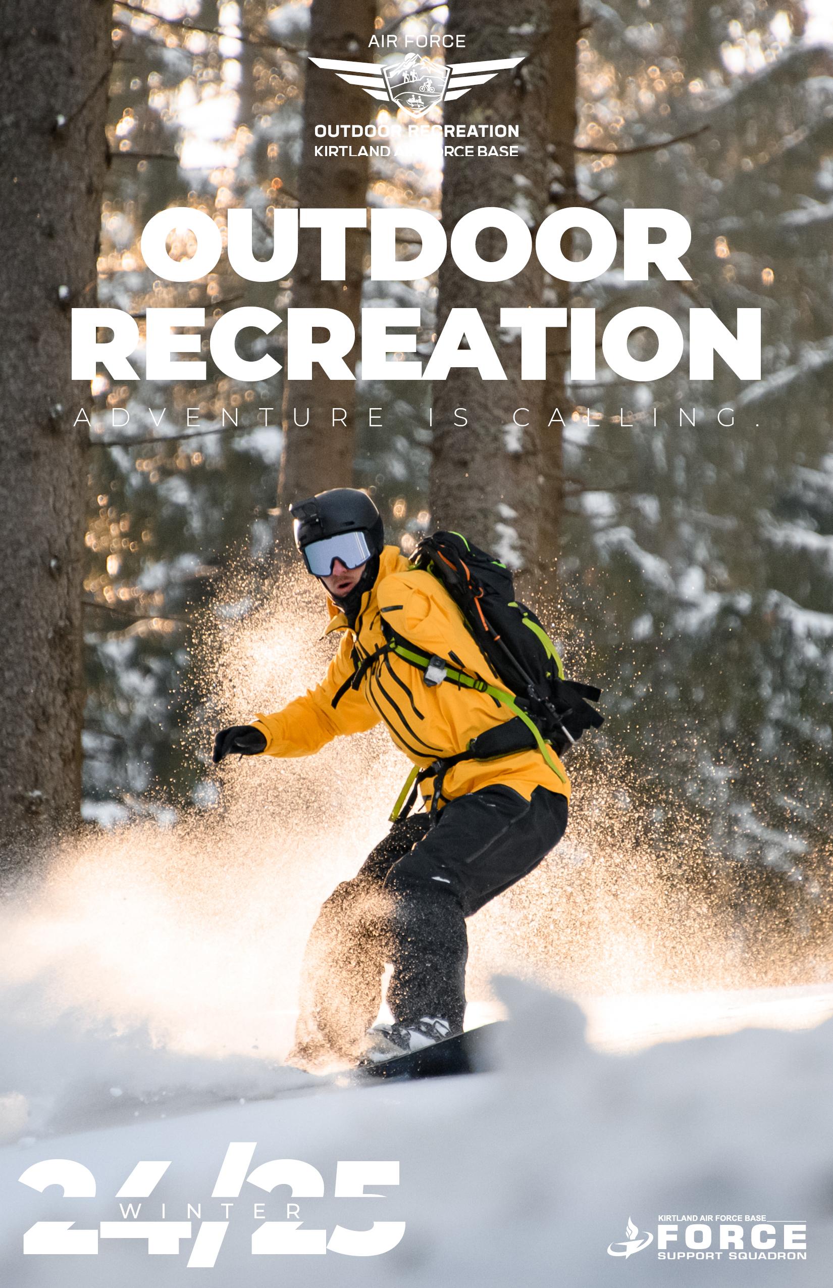 Kirtland Outdoor Recreation Rental Catalogue by 377 FSS Marketing Issuu