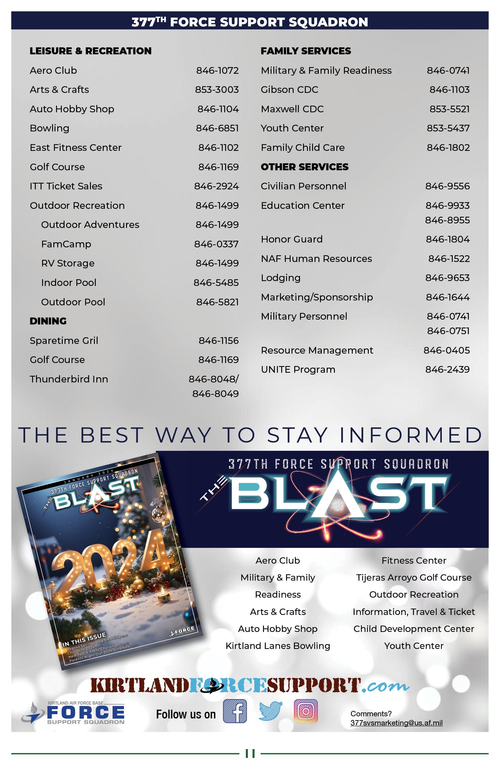 Kirtland Outdoor Recreation Rental Catalogue by 377 FSS Marketing Issuu