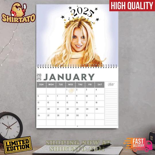 Britney Spears 2025 Wall Hanging Calendar by 94kfashion Issuu
