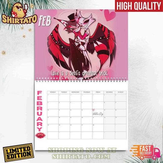 Hazbin Hotel 2025 Custom Hanging Calendar by 94kfashion Issuu