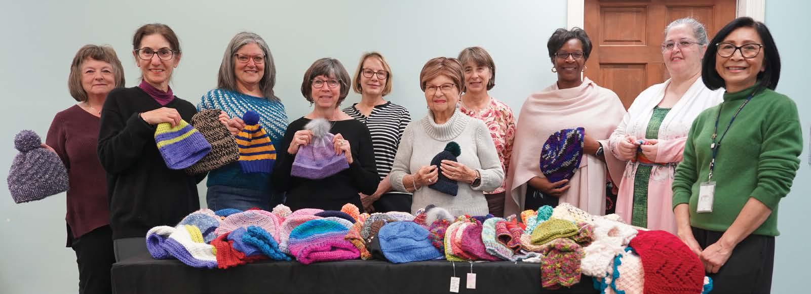 Cover for Clayton Library crafts comfort with more than 100 handmade donations