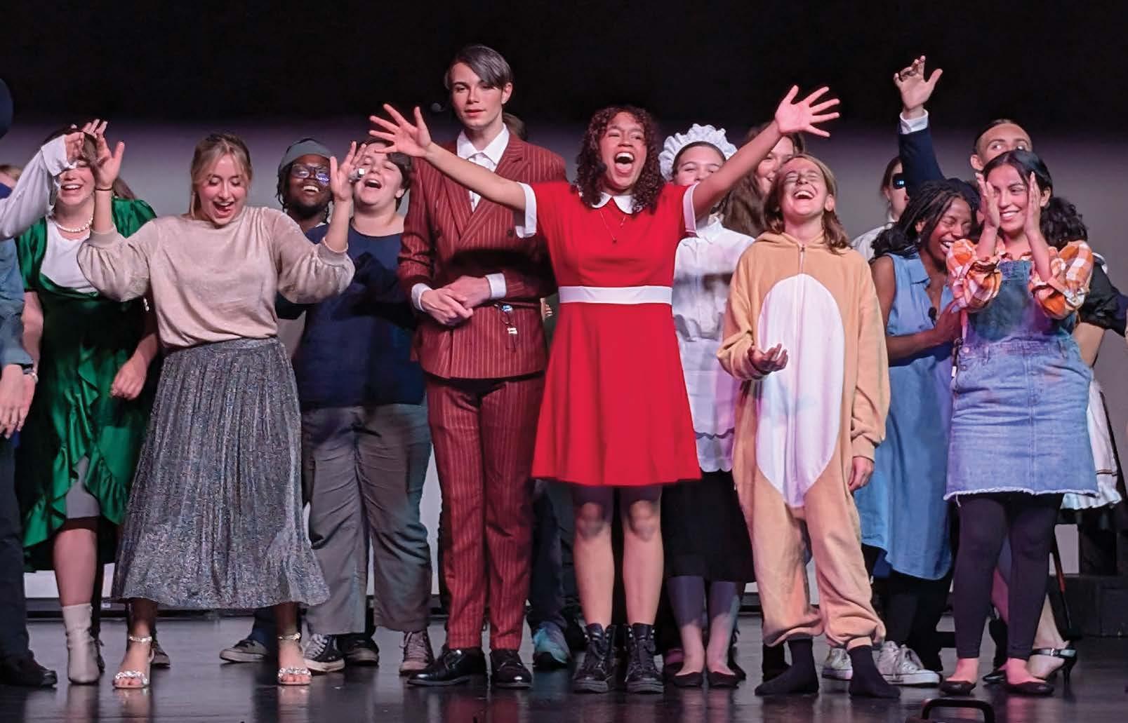 Cover for Smithfield-Selma High School students stage production of 'Annie'