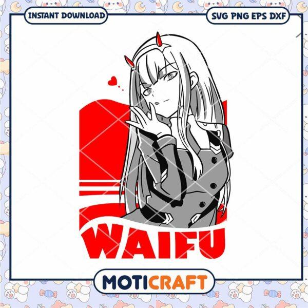 ワイフ1・2 セット　Waifu 1・2 ワイフ1・2 セット Waifu 1・2 Darling in the franxx zero two