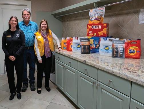 Coronado Lions Club Roars Into the New Year with Donations to Fisher House San Diego
