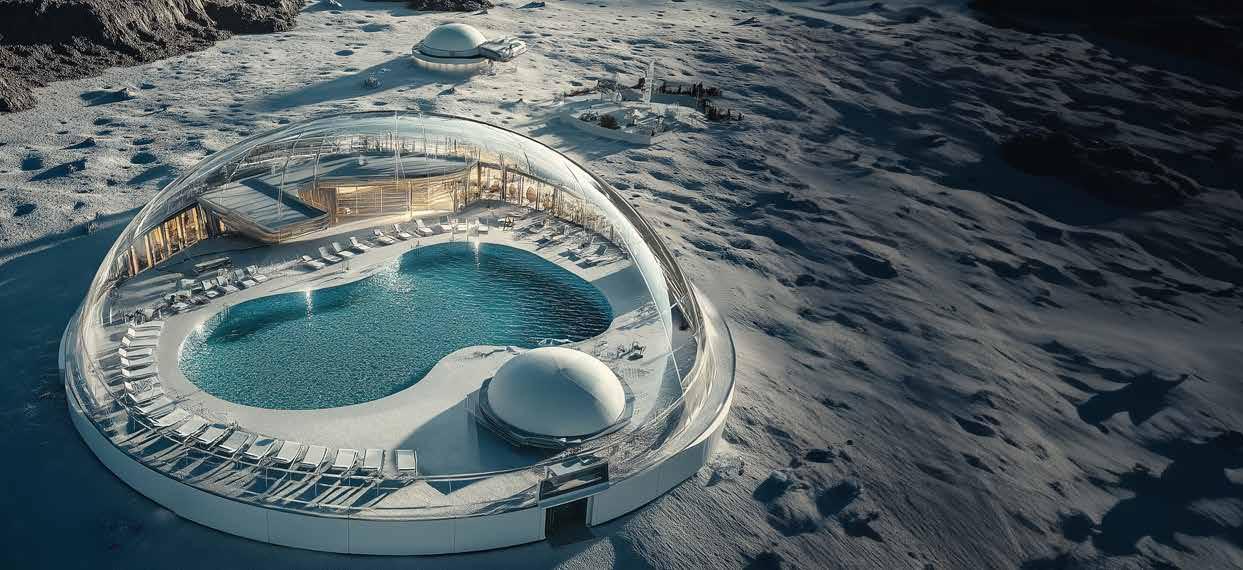 What If We Built a Pool On The Moon, How Would We Even Do It?