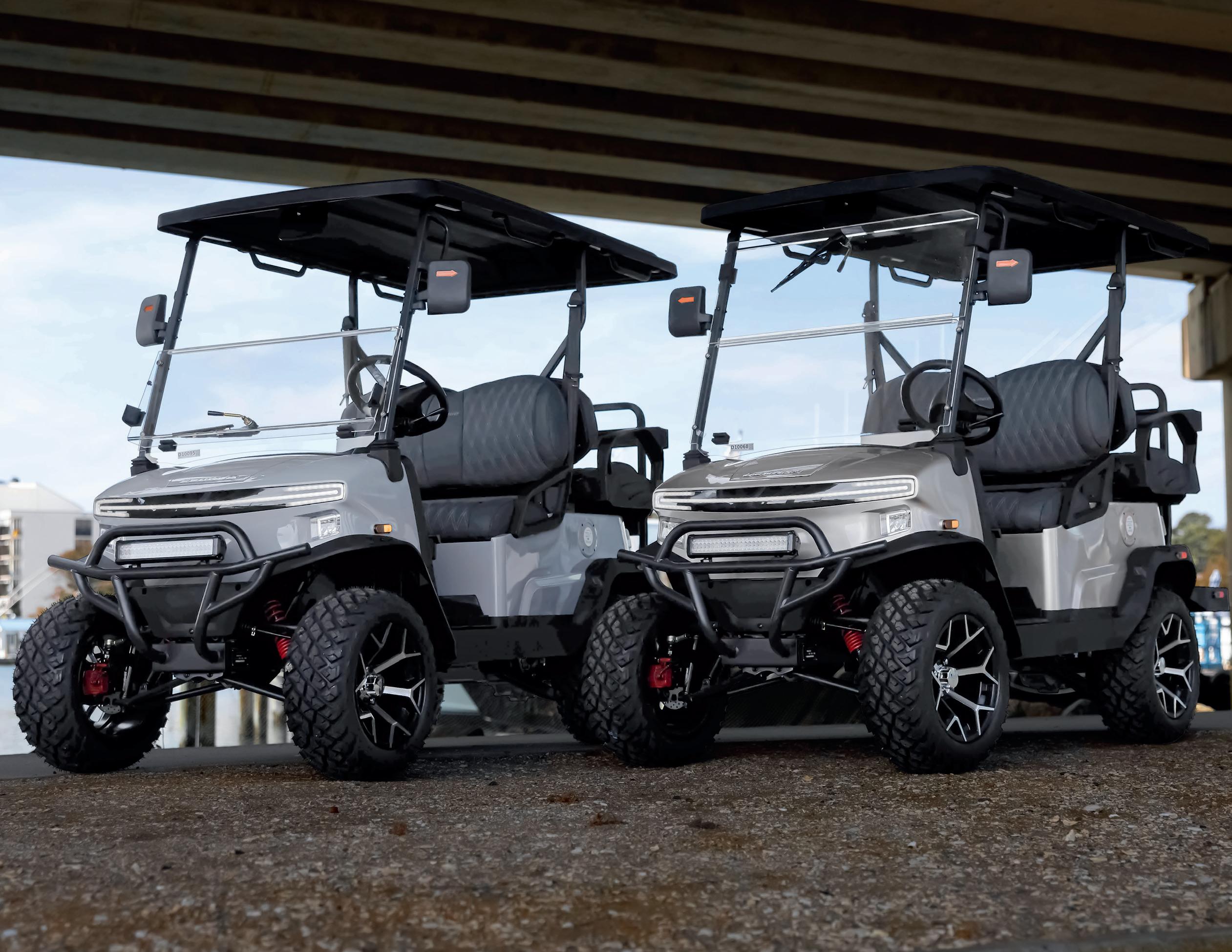 ELECTRIC GOLF × CLUBHAUS Electric Golf Carts for Sale - Glenn's Golf Car