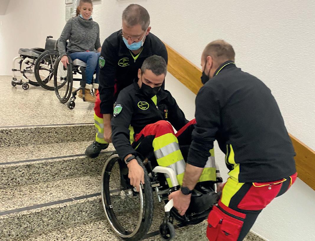 Wheelchair Rescue par Michaela Vogler