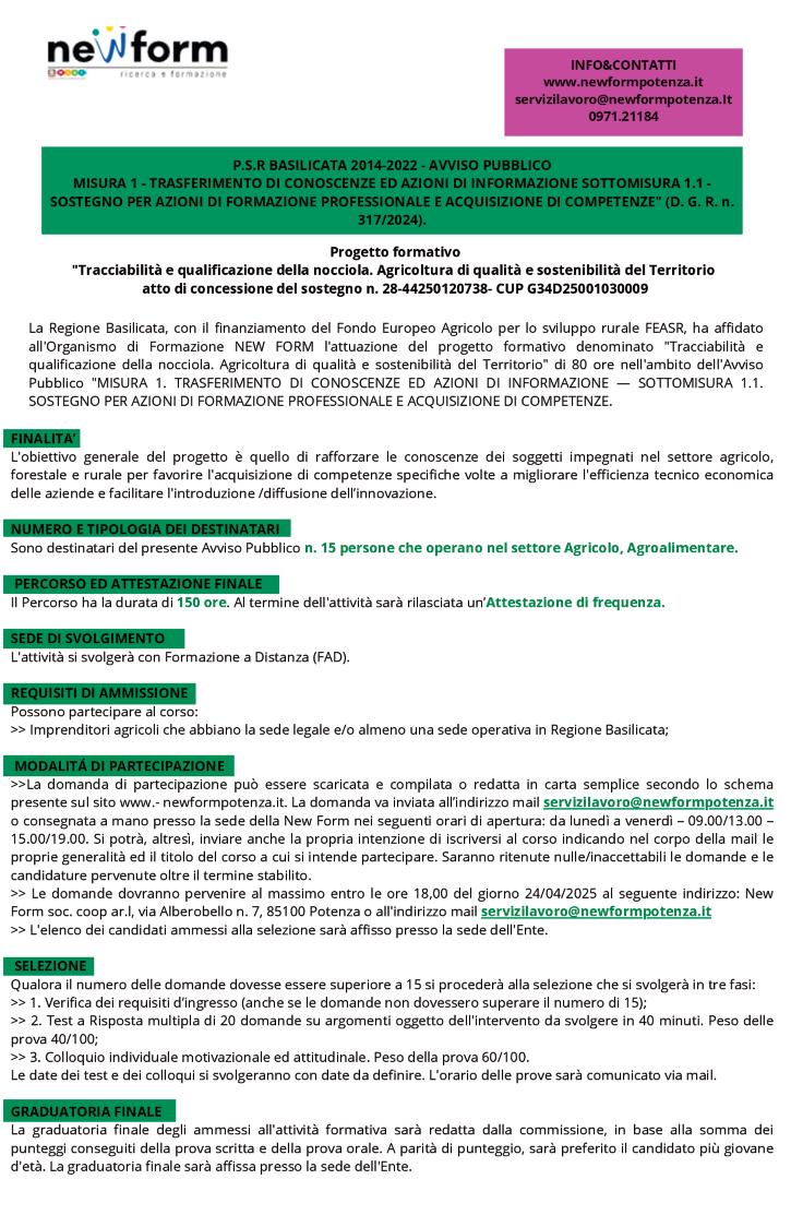 Area Nuova - Medicina | Foggia, image size:725x1113