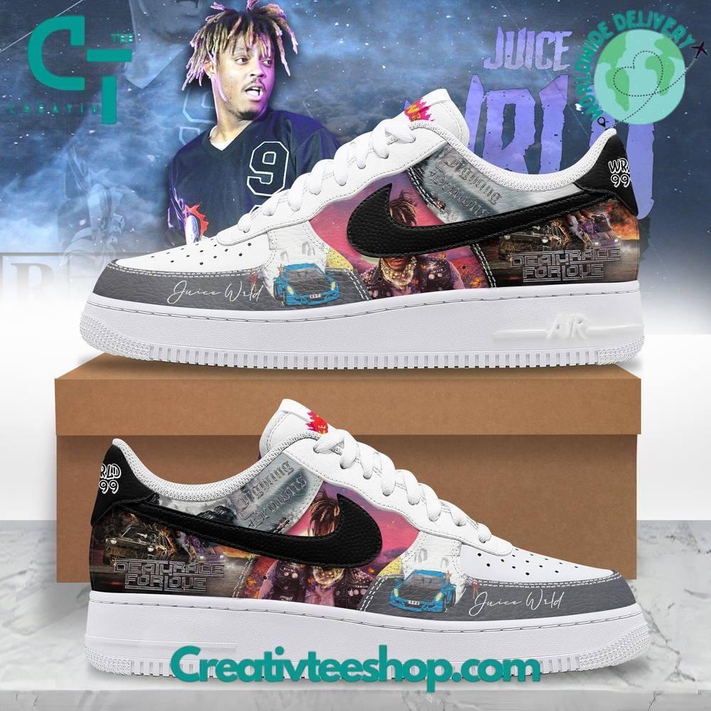 juice wrld nike air force ones