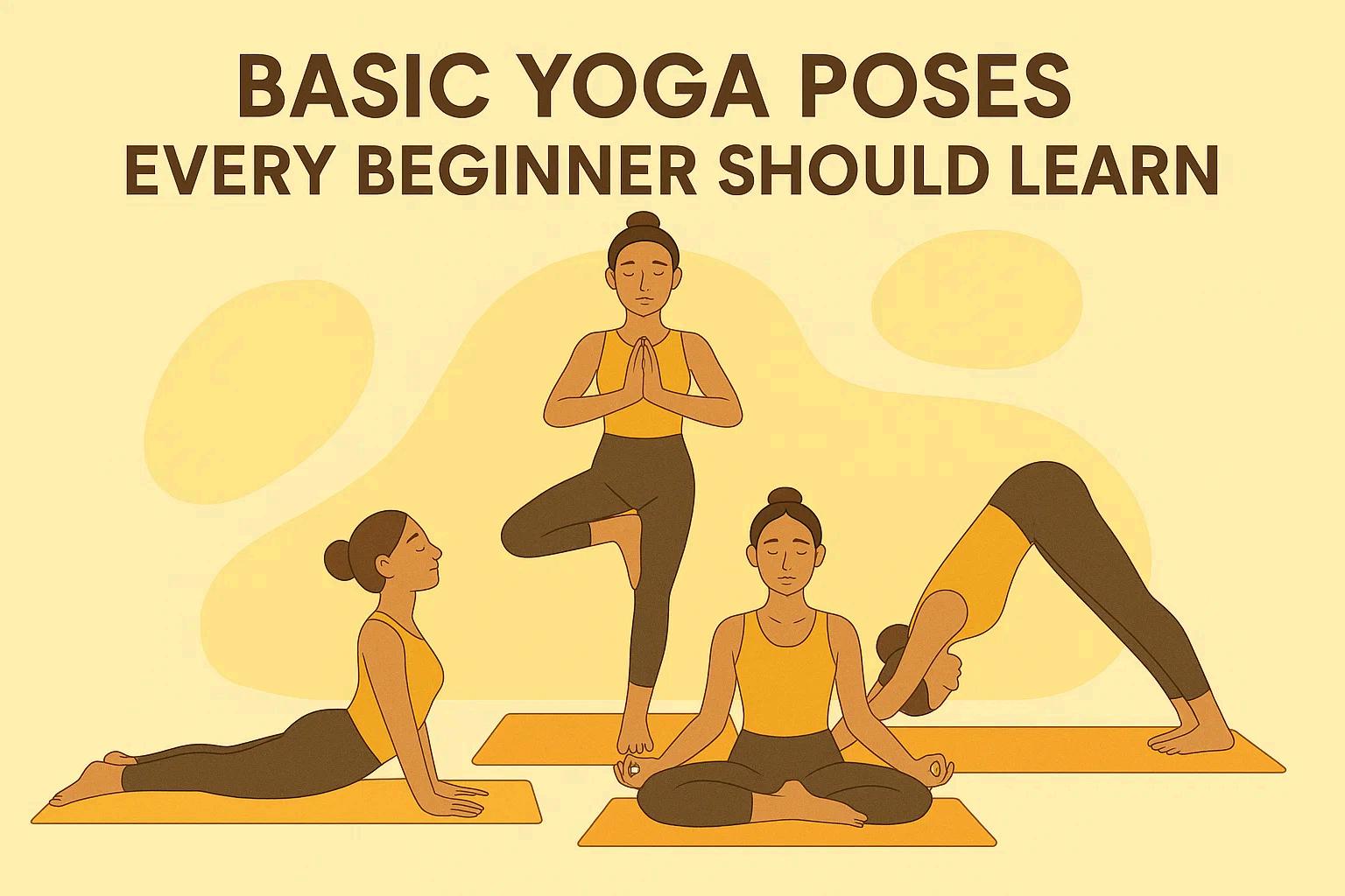 Basic Yoga Poses Every Beginner Should Learn by Derit - Issuu