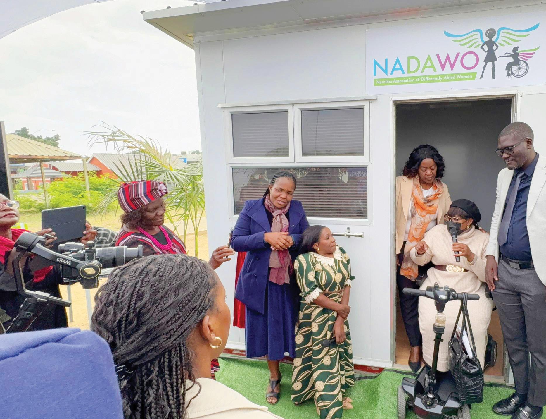 Safe space opens for GBV survivors living with disabilities