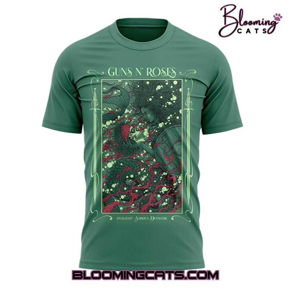 T-shirt Officiel Guns N' Roses New Tour 2022 Lisbonne Portugal - Taille 2XL - Noir - Neuf Sans étiquettes