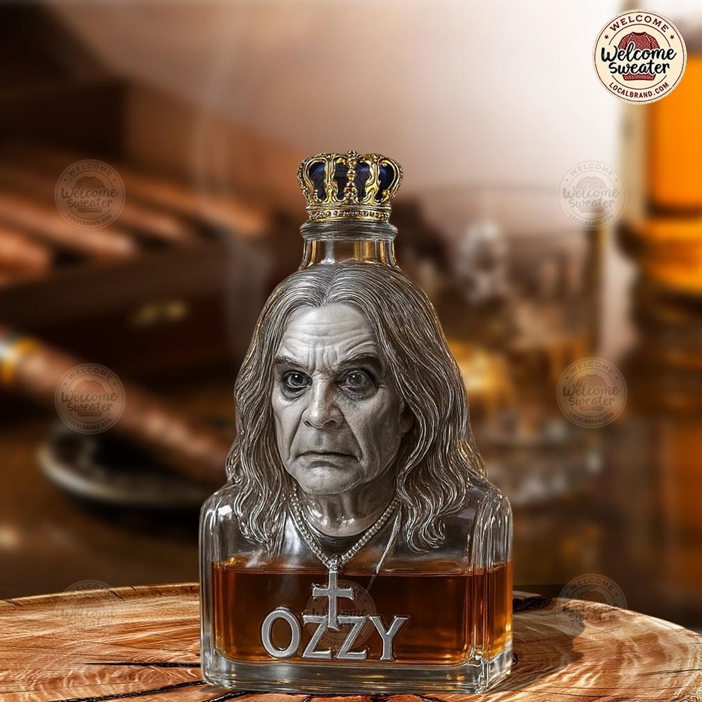 HOT HOT Limited Edition Ozzy Osbourne 1948 2025 Whiskey Bottle by