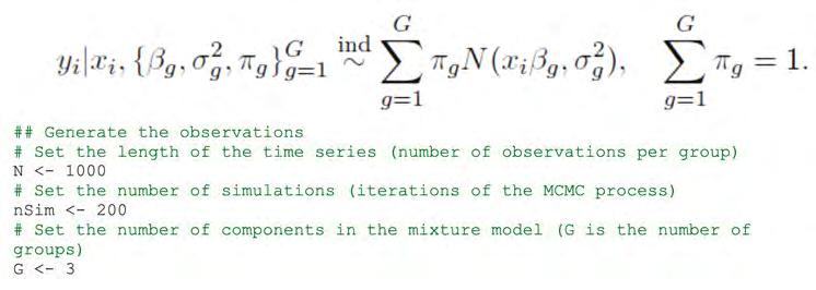 Introduction to the Finite Normal Mixtures in Regression with R by ...