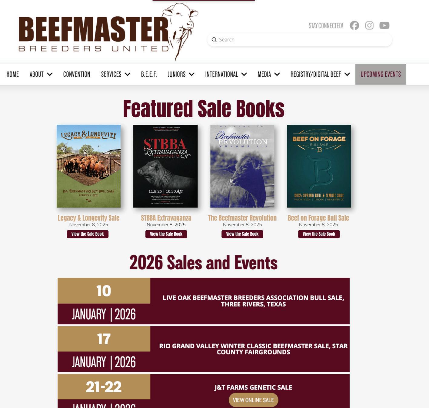 2026 Beefmaster Breeders United Media Kit by Ranch House Designs - Issuu