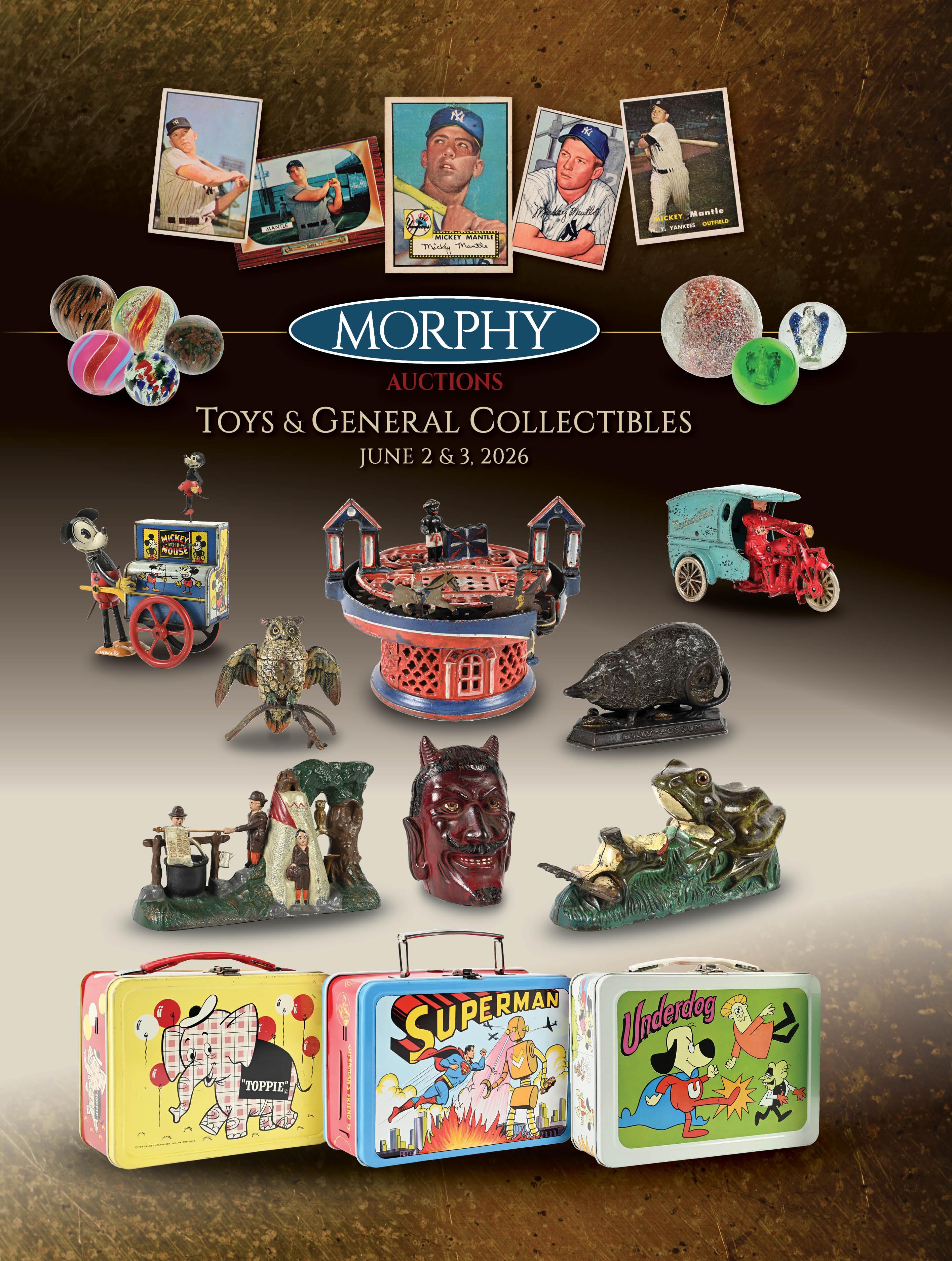 2026 June 2-3 Toys, Sports, & General Collectibles by Morphy  display picture 1