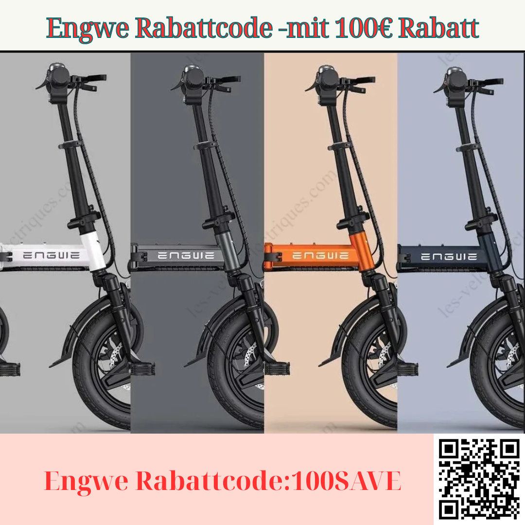 Engwe Rabattcode: 100SAVE â Die besten ZubehĂśrteile fĂźr dein Engwe E-Bike 2025 â Komfort und Sicherheit auf neuem Level!