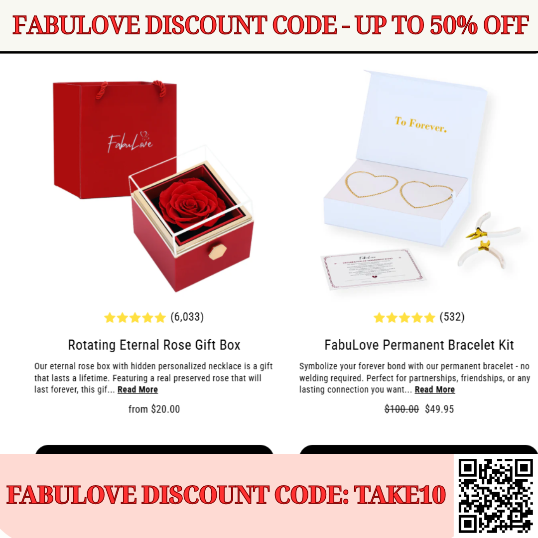 Cover for Fabulove Discount Code: TAKE10 – Save upto 50% OFF on Fabulove’s Best Selling Bracelets in 2025!