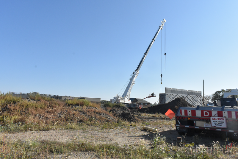 Construction of Commercial-Retail Plaza Continues