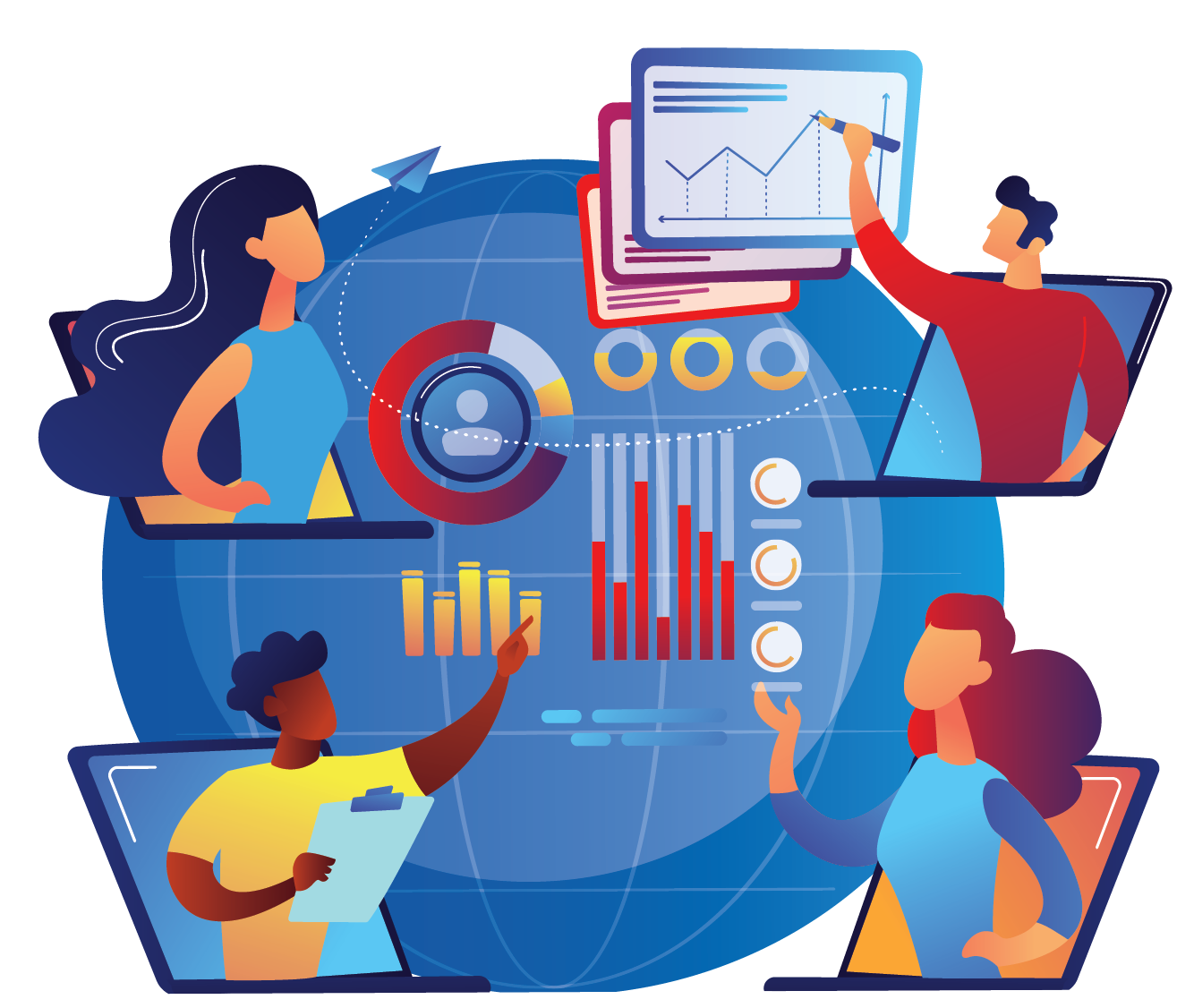 Cover for One dashboard, many solutions: Oracle modernizes HR at the AIU