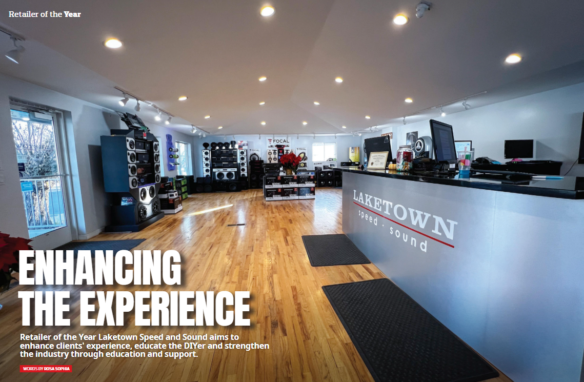 Cover for Mobile Electronics Retailer of the Year - Laketown Speed and Sound