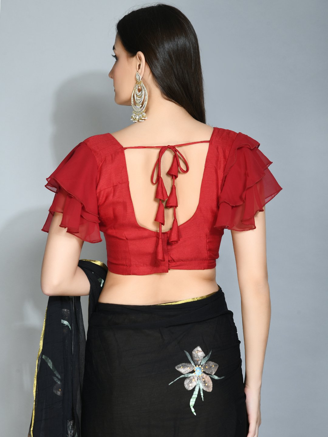 Hot blouse cheap front design