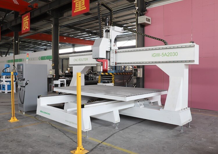 5 Axis Woodworking CNC Milling Machine