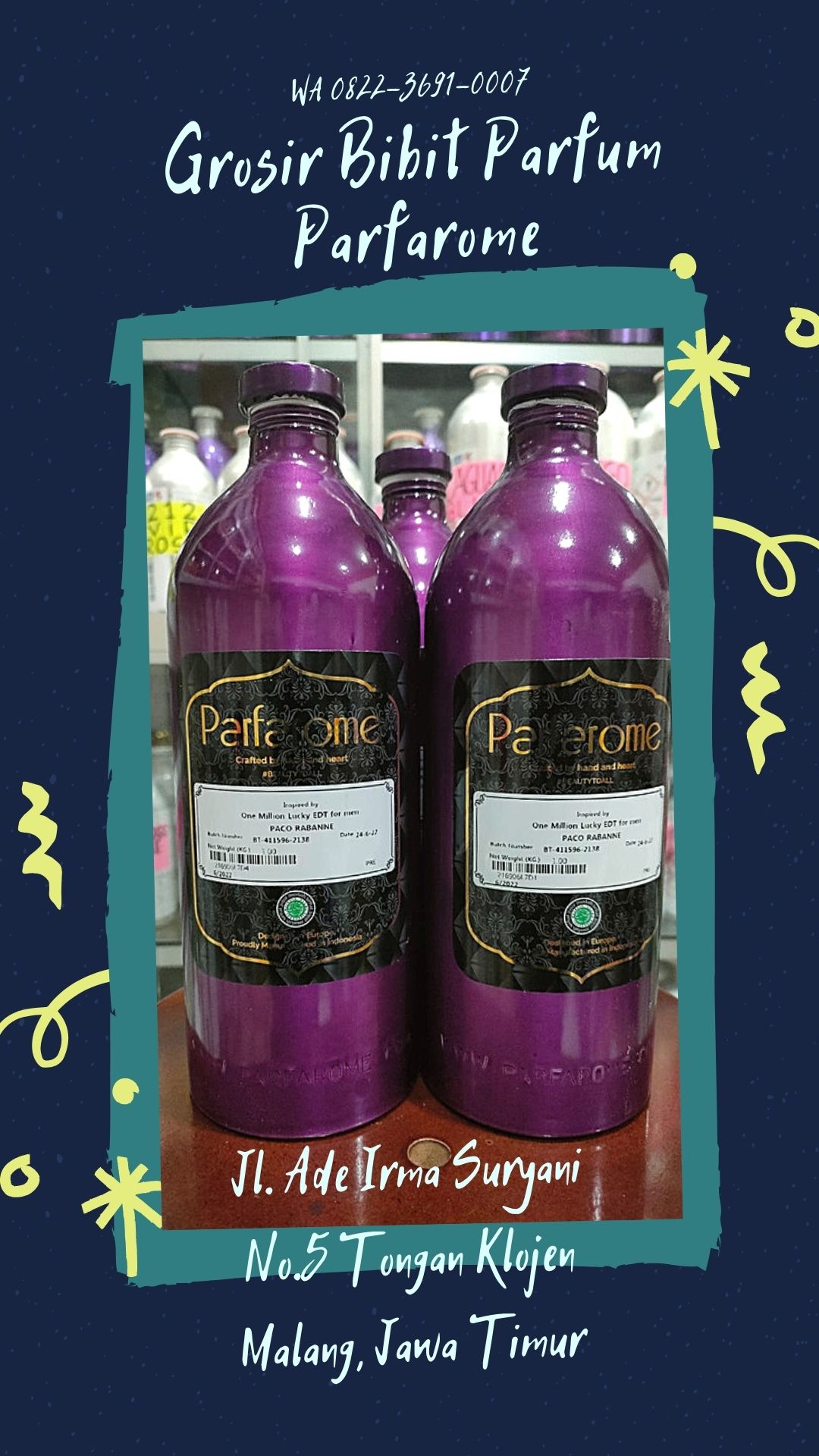 WA 0822-3691-0007 Grosir Bibit Parfum Parfarome Jakarta Utara