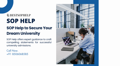 Cover for SOP Help to Secure Your Dream University