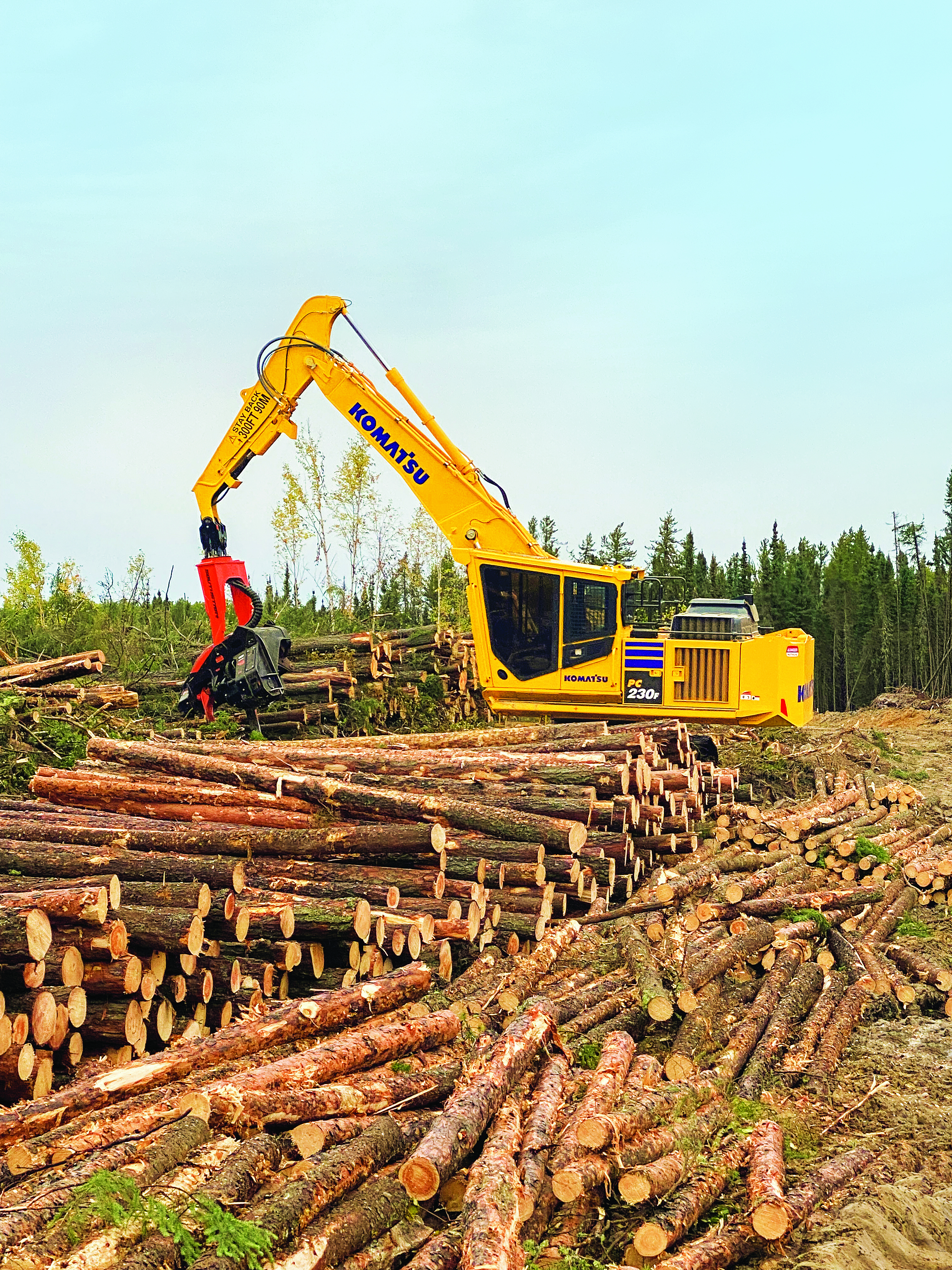 Timber Talk Komatsu PC230F-11