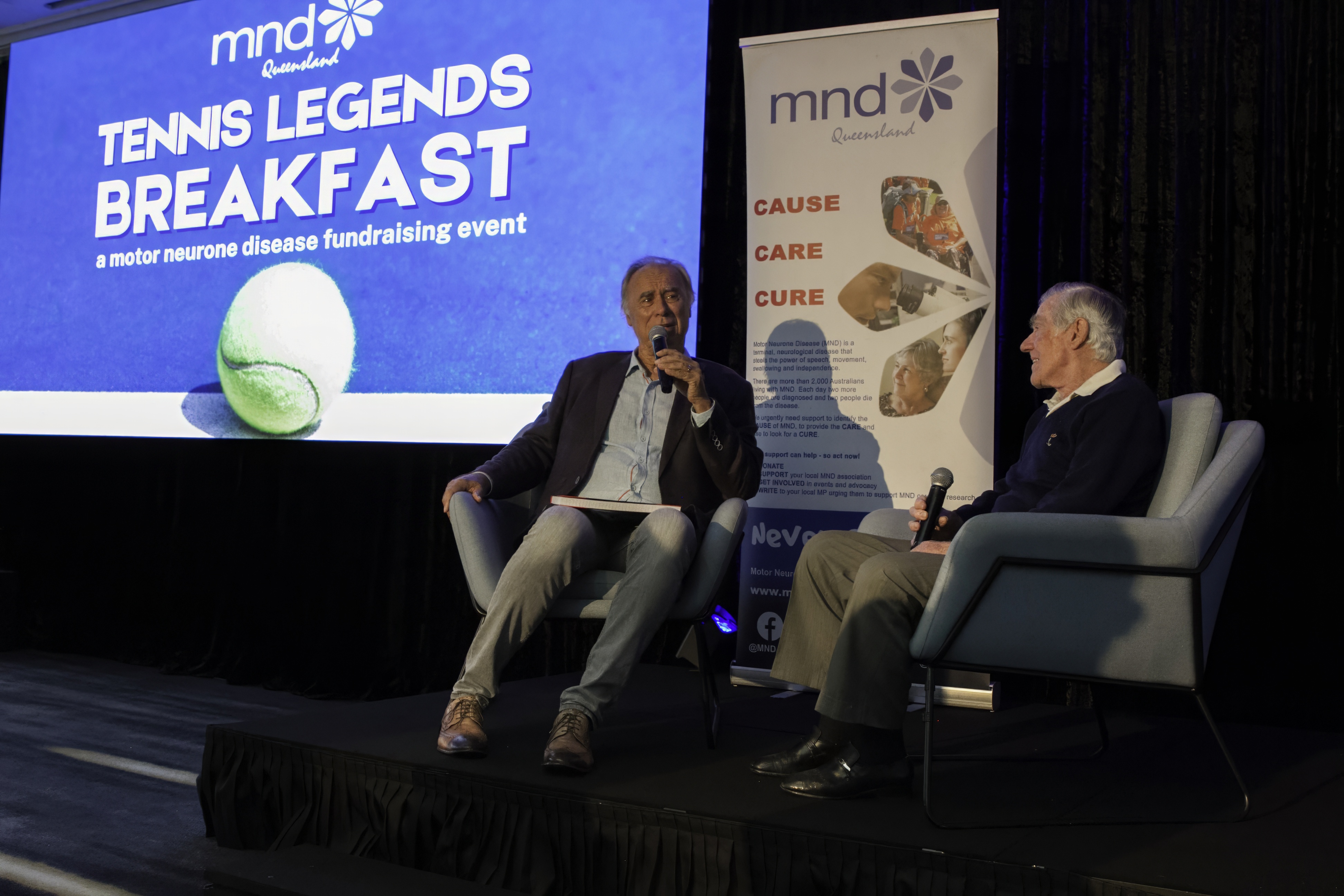 Tennis Legends Breakfast - A Fundraising Hit!