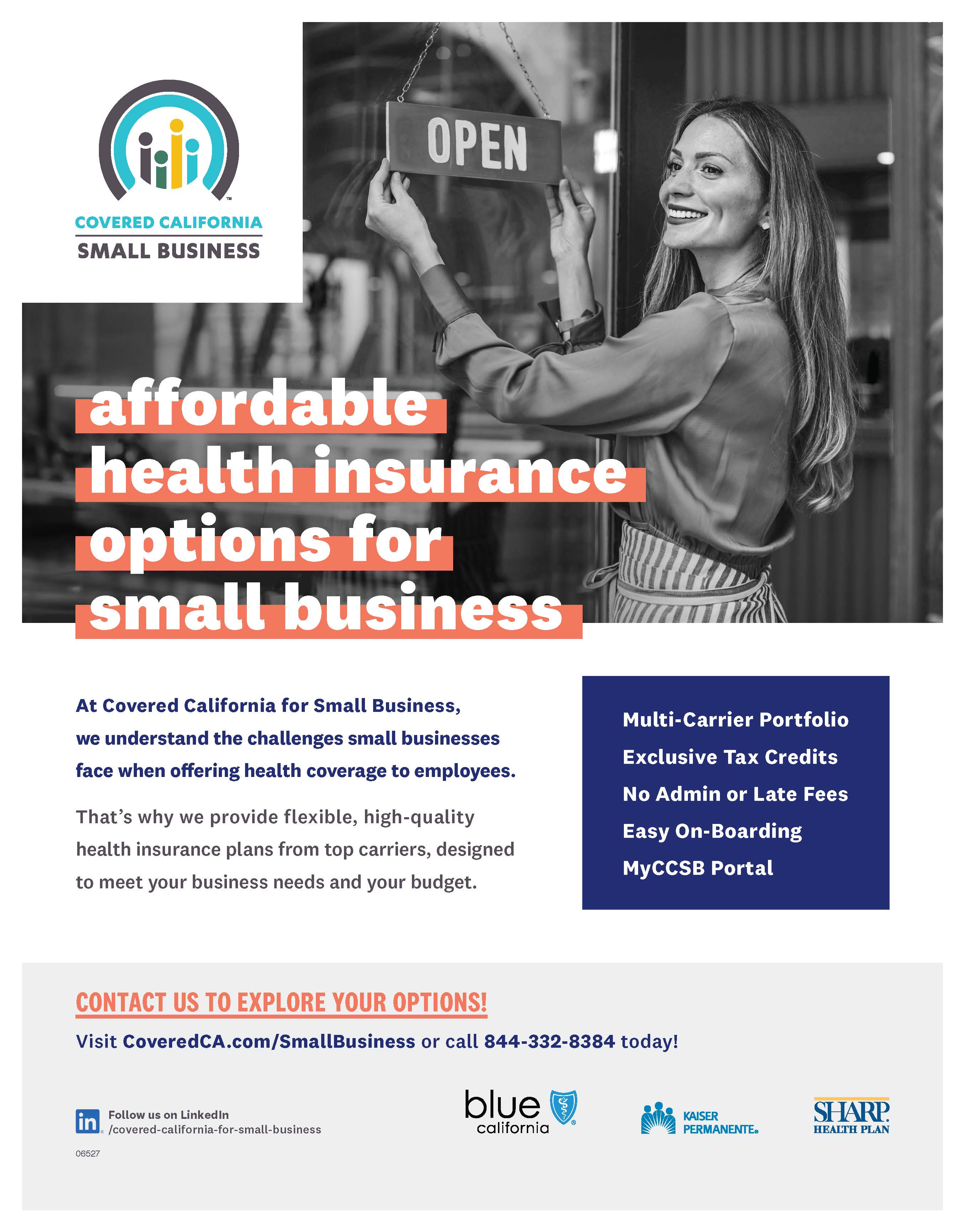 COVERED CALIFORNIA SMALL BUSINESS